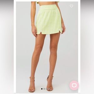 For Love and Lemons Maureen Mini Skirt